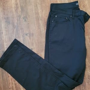 John Varvatos cotton button fly pants